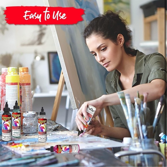 Unicorn Spit Gel Stain and Glaze Set of 7 Brand New Arts and Crafts, Paint Sets - Picture 3 of 3